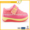 2015 Real Patch Hook &amp; Loop (velcro) Baby Girl Tpr Tecido de algodão Chaussure Enfant Bonito bebê de inverno Shoes Hot Sale